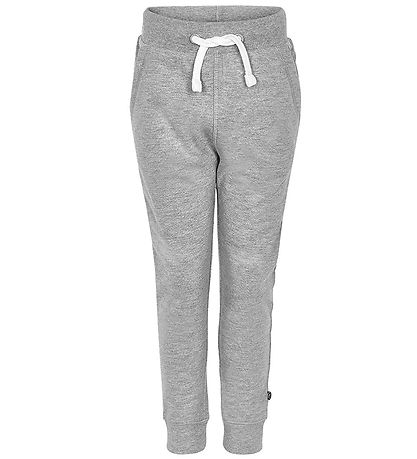 Minymo Sweatpants - 2-pak - Sort/Gråmeleret