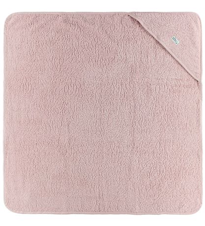 Pippi Babyhåndklæde - 83x83 cm - Rosa