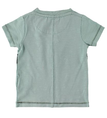 En Fant T-Shirt - Mint m. Dyr
