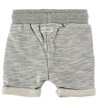 En Fant Sweatshorts - Lys Gråmeleret