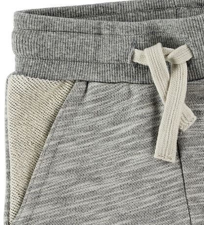 En Fant Sweatshorts - Lys Gråmeleret