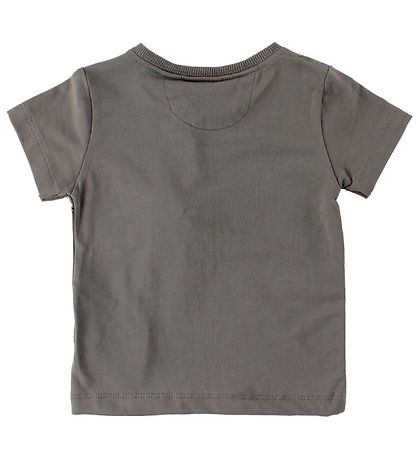 En Fant T-Shirt - Mørkegrå m. Struds
