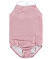 Petit Crabe Badedragt - UV50 - Rosa m. Blomster