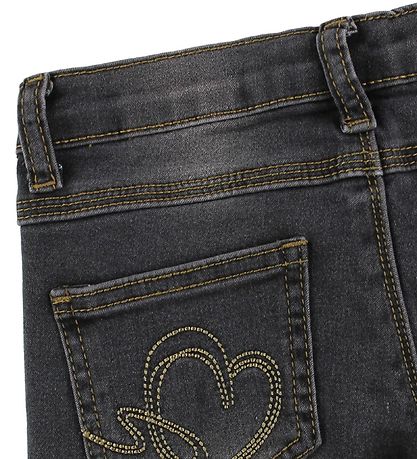Creamie Jeans - Mørkegrå Denim