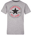 Converse T-shirt - Gråmeleret m. Logo