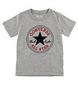 Converse T-shirt - Gråmeleret m. Logo