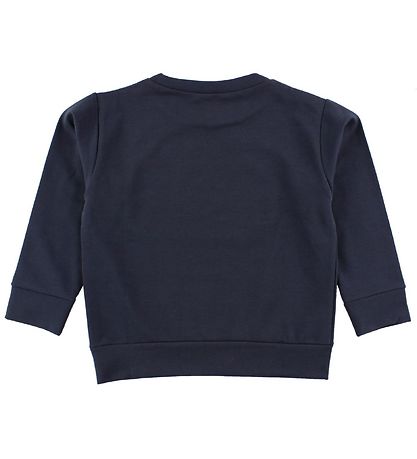 Young Versace Sweatshirt - Støvet Blå m. Sølv Logo