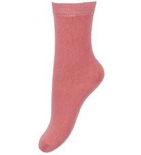 Melton Strømper - Støvet Rosa
