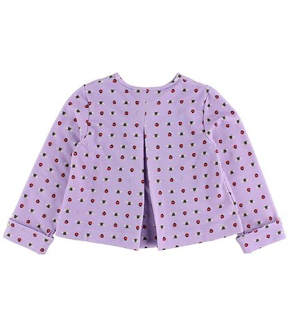 Young Versace Cardigan - Sweat - Lavendel m. Mariehøns/Bier