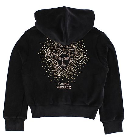 Young Versace Sæt - Velour - Mørk Lilla