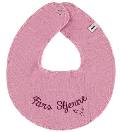 Pippi Savlesmæk - Rund - Mørk Rosa m. Fars Stjerne