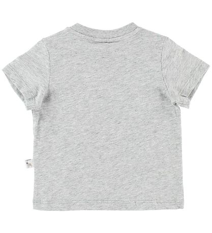 Stella McCartney Kids T-shirt - Gråmeleret m. Hus