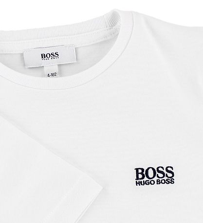BOSS T-shirt - Hvid m. Logo
