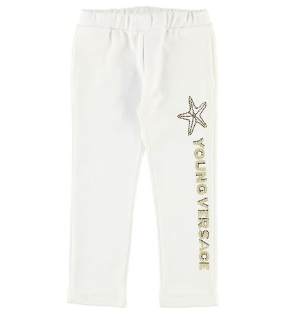 Young Versace Sweatpants - Hvid m. Søstjerne
