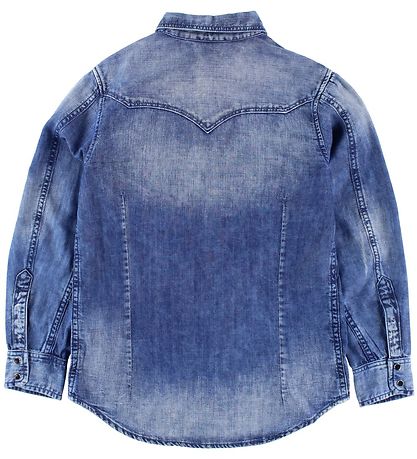 Diesel Skjorte - Citros Camica - Blå Denim