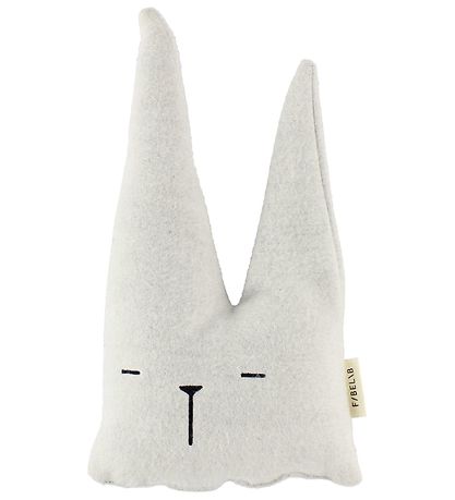 Fabelab Pude - Travel Friend - Bunny - 35 cm - Grå