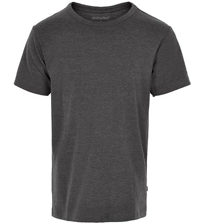Minymo T-shirt - 2-pak - Koksgrå/Army