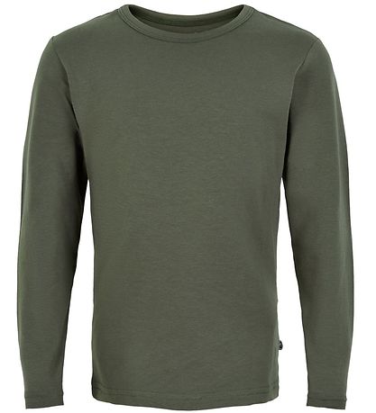 Minymo Bluse - 2-pak - Koksgrå/Army