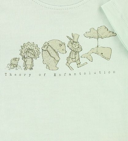 En Fant T-shirt - Gate - Mint m. Dyr