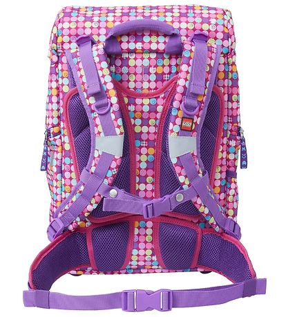 LEGO® Skoletaskesæt - LWOutbag Deluxe - Friends - Confetti