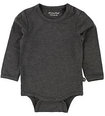 Minymo Body l/æ - Bambus - Koksgrå