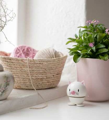 Hoptimist Baby Cat - 7 cm - Hvid