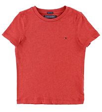 Tommy Hilfiger T-shirt - Rødmeleret