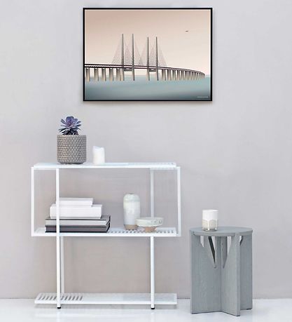 Vissevasse Plakat - 30x40 - Øresundsbroen
