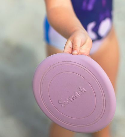 Scrunch Frisbee - Silikone - Ø18 cm - Lyserød