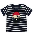 Freds World T-shirt - Navystribet m. Pirat