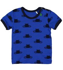 Freds World T-shirt - Blå m. Flodheste