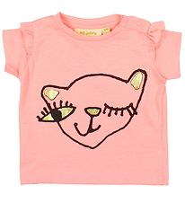 Soft Gallery T-skjorte - Sif - Neon Oransje m. Trykk