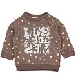 Petit by Sofie Schnoor Sweatshirt - Støvet Lilla m. Guld