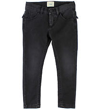 Fendi Kids Jeans - Sort m. Flæse
