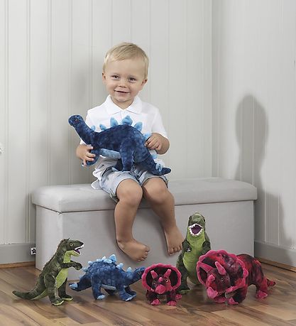 Teddykompaniet Bamse - Dinos - 42 cm - Grøn Tyrannosaurus Rex