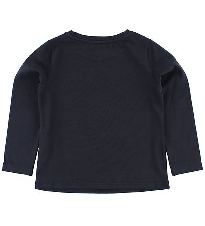 Emporio Armani Bluse - Navy m. Mønster
