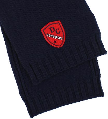 Dolce & Gabbana Halstørklæde - 105x20 - Uld - Navy