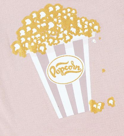 Petit by Sofie Schnoor T-shirt - Støvet Pudder m. Popcorn
