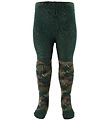 Melton Strømpebukser - Grøn Camouflage