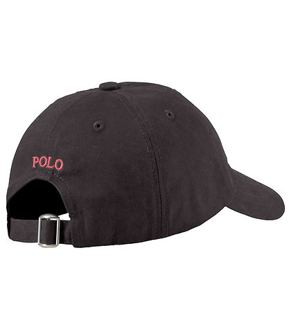 Polo Ralph Lauren Kasket - Sort m. Logo