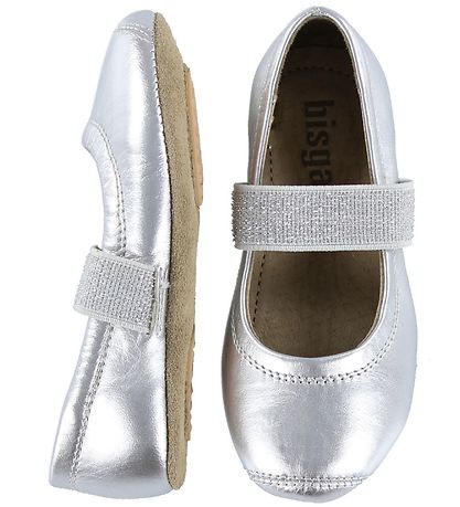Bisgaard Ballerina Hjemmesko - Sølv