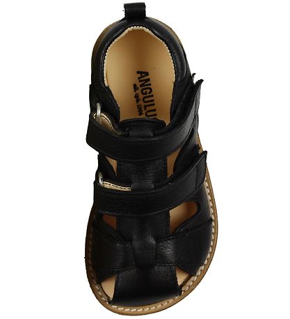 Angulus Sandaler - Sort m. Velcro