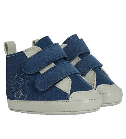 Emporio Armani Hjemmesko - Sneakers - Blå/Grå