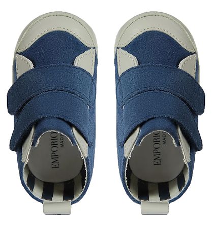 Emporio Armani Hjemmesko - Sneakers - Blå/Grå