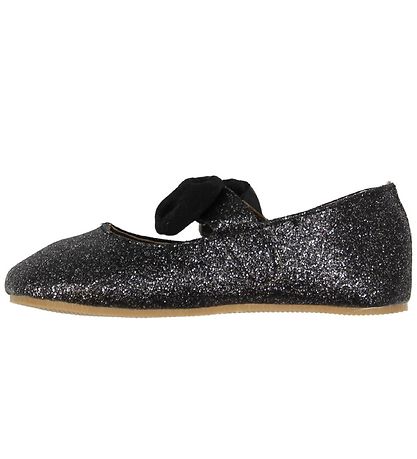 Petit by Sofie Schnoor Ballerina Hjemmesko - Glimmer m. Sløjfe