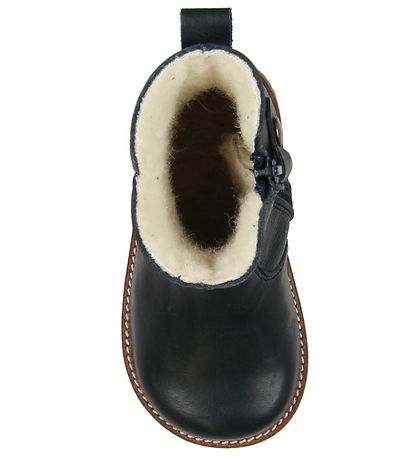 Pom Pom Vinterstøvler - Navy m. For