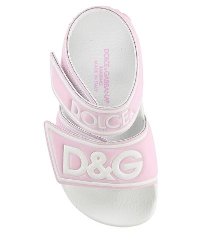 Dolce & Gabbana Sandaler - Lyserød m. Logo