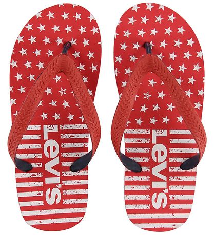 Levis Klipklapper - Florida - Rød/Navy
