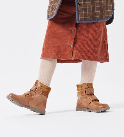 Bundgaard Vinterstøvler - Tex - Tokker - Tan m. For