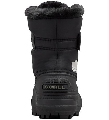 Sorel Vinterstøvler - Childrens Snow Commander - Sort